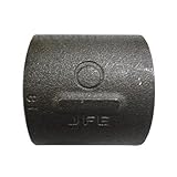 JFE継手:黒継手・ソケット 型式:S-1/2-黒