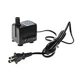 Baosity 高品質　6W　水中ウォーター　ポンプ　水族館　池噴水　耐久性　耐腐食性