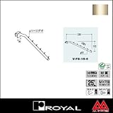 e-kanamono ロイヤル Vフェイスアウトスロープ16φ V-FS-16-6 Aニッケルサテン