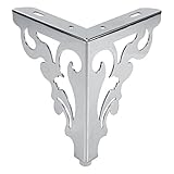 4pcs家具ソファー脚メタルポリッシュモダン家具アクセサリーforデスク椅子ソファキャビネット 15cm Yosoo