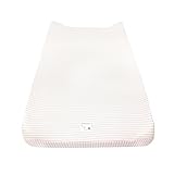 Burt's Bees Baby - Bee Essentials Stripe Changing Pad Cover 100% Organic Changing Pad for Standard 1