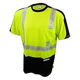 DEWALT DST11B-2PGB-L Class 2 Moisture Wicking T-Shirt, Large [並行輸入品]