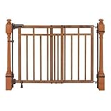 Summer Infant 33 inch H Banister and Stair Gate with Dual Installation Kit Top of Stairs by Summer I