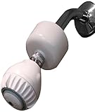 Aquasana aq-2100 Wインラインフィルタシャワーとシャワーヘッド、ホワイト