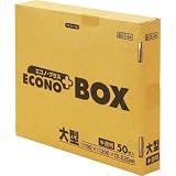 日本サニパック:サニパック E-04エコノBOX大型半透明 (50枚入) E-04-HCL 型式:E-04-HCL（1セット:50枚入）