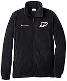 NCAA Purdue Boilermakers Collegiate Flanker Ii Full Zipフリースジャケット S ブラック