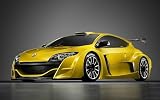 RENAULT MEGANE TROPHY 18 x 24メタルアルミ壁アート