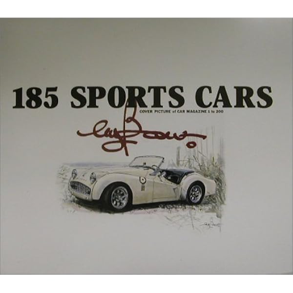SPORTSCAR185ILLUSTRATIONSbyBow: CAR MAGAZINE COVER ILLUSTRATIONS