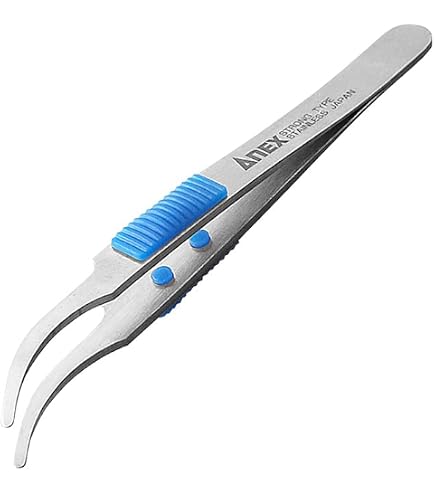 Amazon | フォンタックス Fontax 工業用ピンセット No.12PP INOX 全長