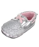 Little Meベビー女の子" Glitterクルーズ"ボートシューズブーティ カラー: シルバー