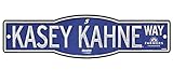 Kasey Kahne # 5 NASCAR 4 " x17 "プラスチックStreet Sign