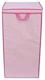 Delta Children Tall Nursery Clothing Hamper Barely Pink Polka Dot [並行輸入品]