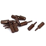 25ミリメートル長い、1/4インチの六角シャンクT8磁気トルクスドライバービット12個