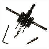 充電ドリル用自在錐　超硬自在錐　新建材　木工用　自由錐30mm～ 調整可能 (30-120MM)