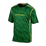 NCAA Boy 's半袖カラーブロックされクルーネックTシャツ L グリーン