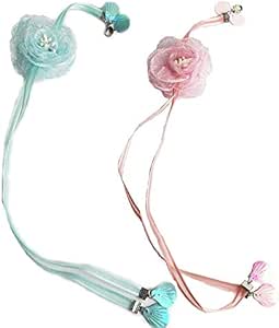 Amazon Kaba Shop 猫じゃらし 猫玩具 羽のおもちゃ 猫おもちゃ 猫運動不足解消 レース花帯 Kaba Shop 猫じゃらし 羽のおもちゃ 通販