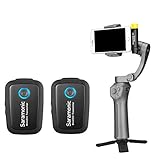 Saramonic Blink500 B4 iPhone iPad用ワイヤレスラペルマイクロホンシステム、2つのマイクトラムミッター&デュアルチャンネルMFi認定ライトニングコネクタレシーバー (IOS, TX-TX-RX)