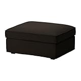 IKEA(イケア) KIVIK テーノー ブラック 99902147 フットスツール 収納付き、テーノー ブラック