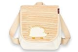 Milkbarn Organic Toddler Backpack - Orange Stripe Hedgehog [並行輸入品]