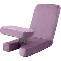 Amazon｜ニトリ ゲーミング 座椅子2 ベロア パープル NITORI 5677052