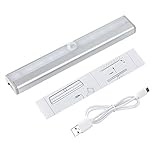 yougheny センサーライト 人感センサー LEDライト 貼り付け型 高輝度LED壁掛けライト 自動点灯 消灯 省エネ 寝室、赤ちゃん室、廊下、玄関、階段など (充電タイプ　ウォームホワイト)