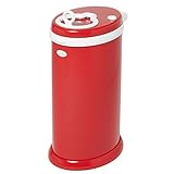 Ubbi Diaper Pail/Nappy Bin (Red) by Ubbi