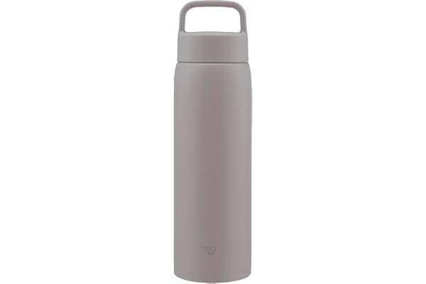 象印 水筒 ステンレスマグ 大容量 1.0L 【運動におすすめ】 ハンドル スクリュー 食洗機対応 シームレスせん お手入れ点数2点 ミネラルグレー SU-DA100-HM
