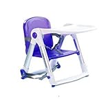 Apramo Flippa Dining Booster ポータブルブースター,チャイルドシート食事の椅子ダイニングテーブル（並行輸入品） (Purple)