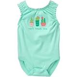 ジンボリー GYMBOREE/ カクタスボディスーツ ロンパース半袖 0～3ヶ月【並行輸入】