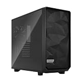 Fractal Design Meshify 2 Black TG ミドルタワーPCケース 多角形メッシュデザイン採用 強化ガラスモデル FD-C-MES2A-03 CS7774