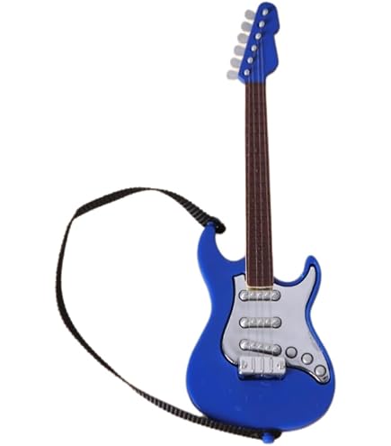 Amazon.co.jp: CUTICATE 1/12ミニチュアギター（ケースと）楽器セット