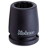 山下工業研究所(Ko-ken) インパクトソケット 12角 14405M-22 差込角:12.7×22×全長:38mm