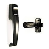 Ideal Security Inc. SK311B Push Button Latch, Black [並行輸入品]