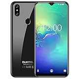 SIM フリー スマートフォン OUKITEL C15 Pro+ 4G SIMフリースマートフォン本体 3GB RAM+32GB ROM 6.1インチHD+大画面Android 9.0 携帯電話 デュアルSIM グローバルLTEバンド対応スマ8MP+2MP/5MPカメラフェイスと指紋ロック解除 au不可 技術適合認証（サポート2.4G/5G WIFI）【一年保証】 (星空ブルー) (黒)