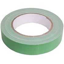 Amazon.co.jp: 養生用布粘着テープ グリーン 25mm×25m