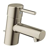 Grohe 34 702 Concetto 1.2 GPM単穴浴室の蛇口with SilkMove、EcoJoy、、 34702EN1 1