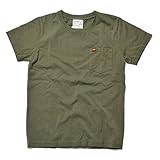 [アルファ インダストリーズ] ALPHA INDUSTRIES INC キッズ Tシャツ 半袖 無地 ポケット Uネック クルーネック 綿 コットン 男の子 女の子 ブランド