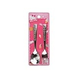 Lock & Lock Hello Kitty Cookie All Stainless Steel Spoon Fork Set by LockandLock