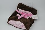 Animal Hoodie Baby Blanket Bear - Pink by S.L.Home Fashions [並行輸入品]
