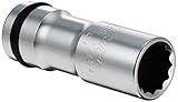 トップ(TOP) 足場ソケット ESS-17CP 呼び寸法/17×全長:120×差込角:12.7mm インパクトレンチ用