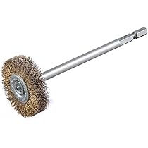 フラシ Amazon.co.jp: AP 1/4HEX ワイヤーブラシ スチール ホイール型 ロング