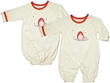 Babysoy SLEEPWEAR ベビー・ガールズ US サイズ: 0-3 Months カラー: レッド