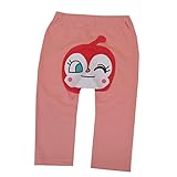 アンパンマン ミニ裏毛 3キャラ ロング丈パンツ モンキーパンツ ANPANMAN fo-ea4557 80cm ピンク