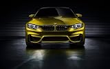 2013 Bmw m4クーペConcept 24 X 36メタルアルミ壁アート