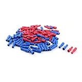 100PCS絶縁圧着ストレートバットケーブルターミナルFRD2-156 AWG 16-14