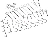 Dorman Hardware 4-9821 Peghooks Value-Pack, 36 Pieces [並行輸入品]