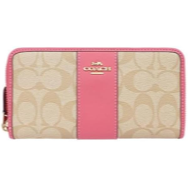 コーチ 長財布 ★COACH★ ピンクマルチ シグネチャー フローラル リリィ コーチ 長財布 ☆COACH☆ ピンクマルチ シグネチャー フローラル リリィ