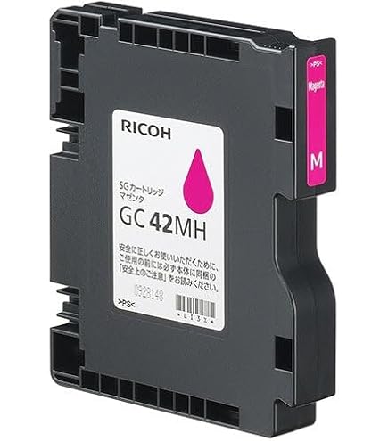 RICOH SGカートリッジ　GC42KH 42MH Lサイズセット Amazon.co.jp: RICOH SGカートリッジ GC42KH ブラック Lサイズ 515930
