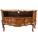 イタリア製テレビボード 120cm 象嵌 猫脚 完成品 6123 テレビ台