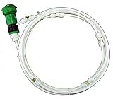 夏を涼しくミスト シャワー ノズル ヘッドホワイト 9メートル 16個